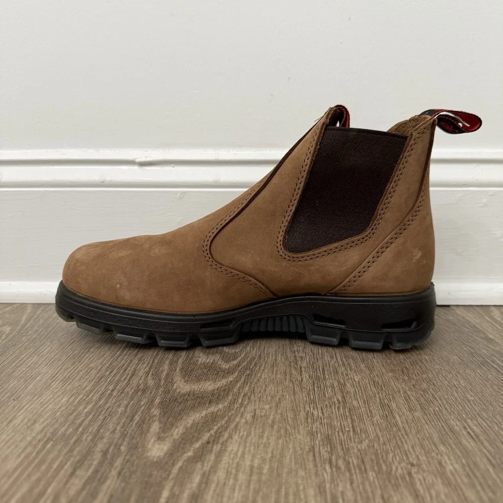 Redback Mesa Chelsea Boots Brown Leather Men's UK 7.5 US 8.5 Women's 10 Soft Toe - Picture 6 of 11